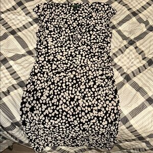 Lauren Ralph Lauren Black and White Sheath Dress